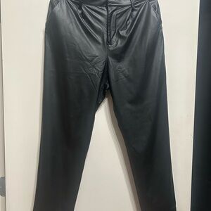 Women’s Faux Leather Pants